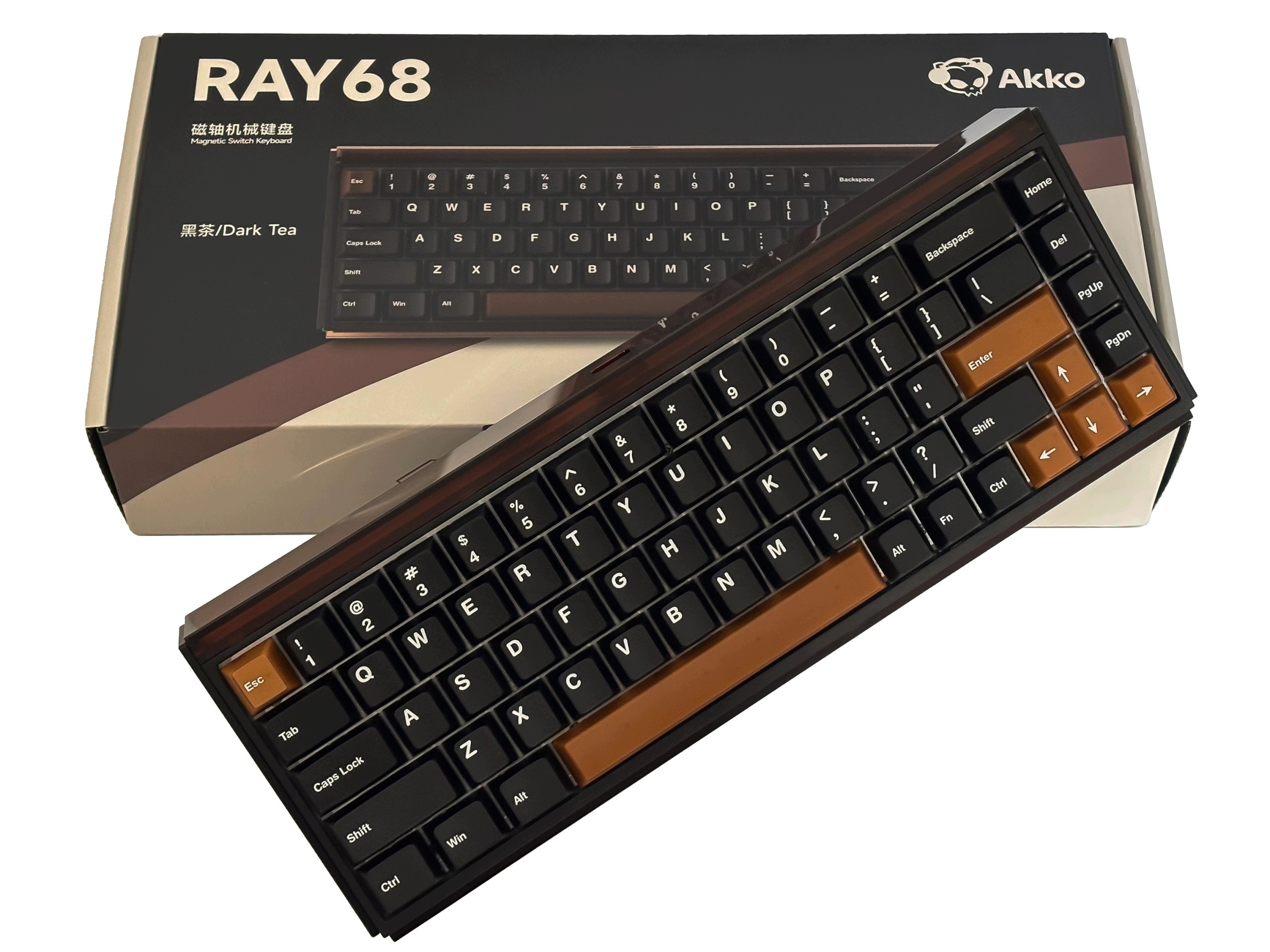 Akko Ray68 He Hliníková Rychlá Rapid Trigger 8k Gaming 65% Rgb pro hry