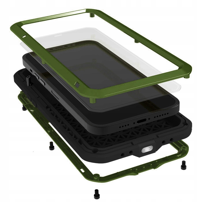 Pouzdro pancéřové sklo pro iPhone 13 Pro, Love Mei