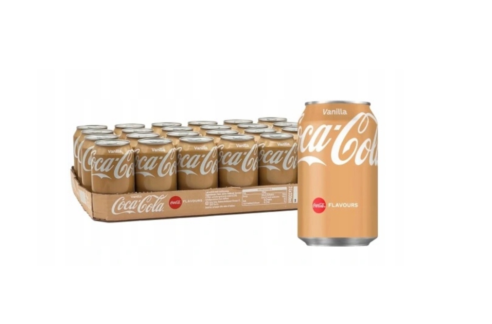 Levně Coca Cola Vanilla 330ml 24 ks