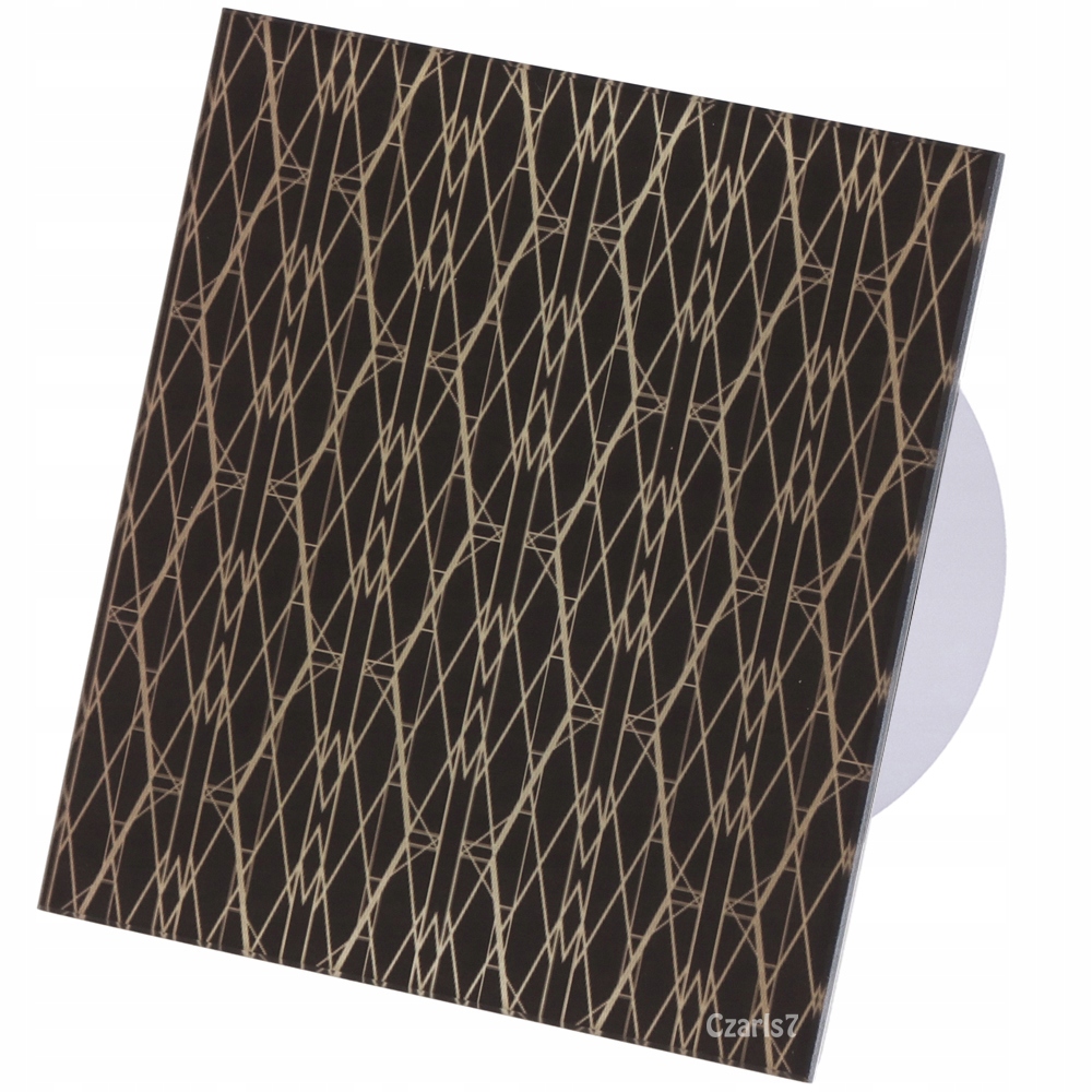 Sklenený Ventilátor Panel FH04 Higrostat Fi 120