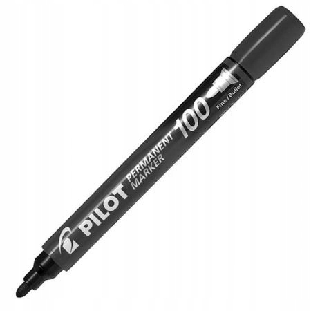 

Marker permanentny Pilot SCA-100 okrągły czarny