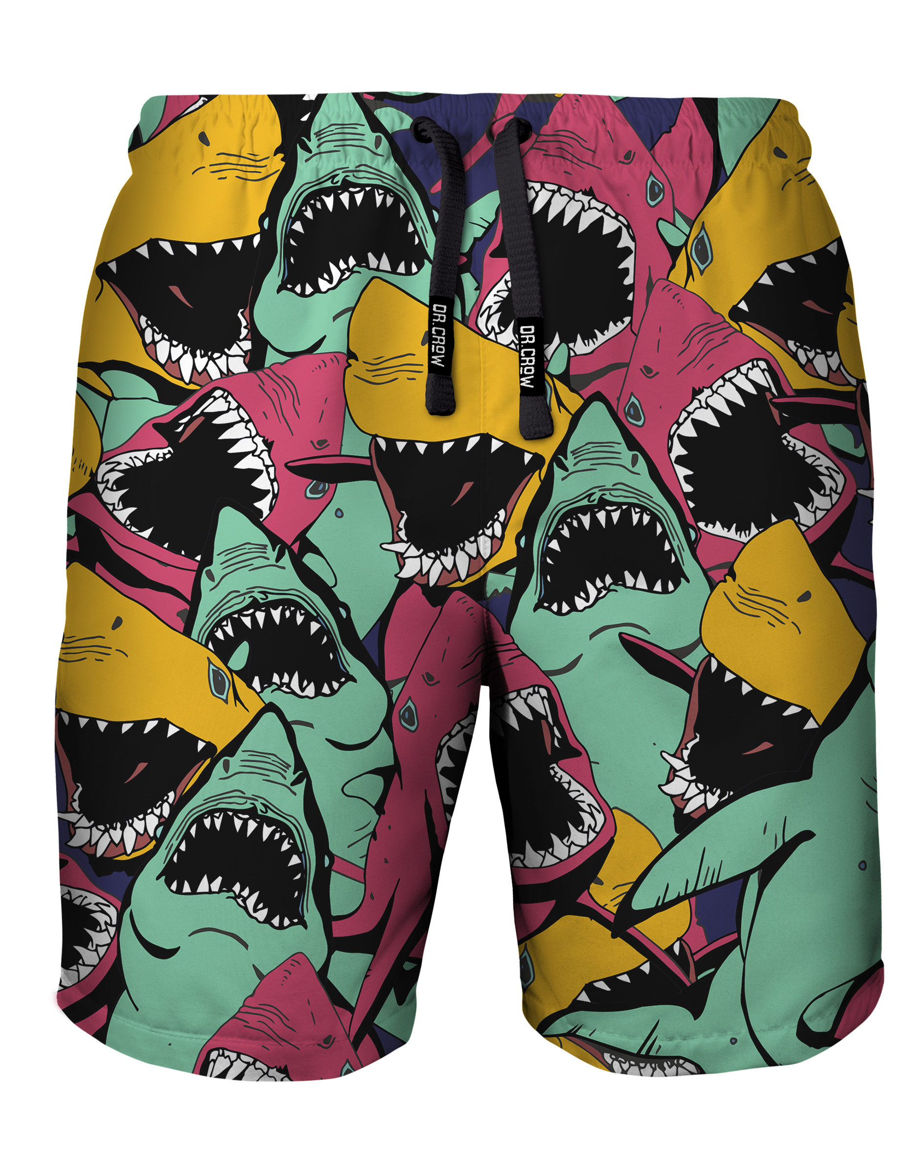 

Szorty Kąpielówki Plażowe Dr.crow Angry Sharks L