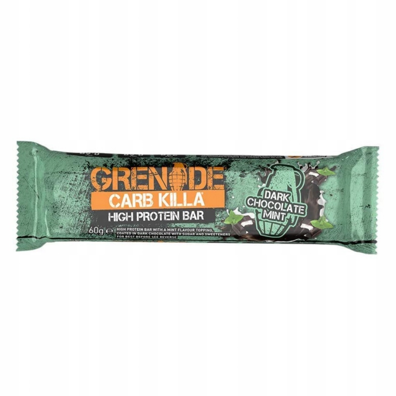 Grenade Carb Killa Czekoladowo-Miętowy 60g BATON PROTEINOWY