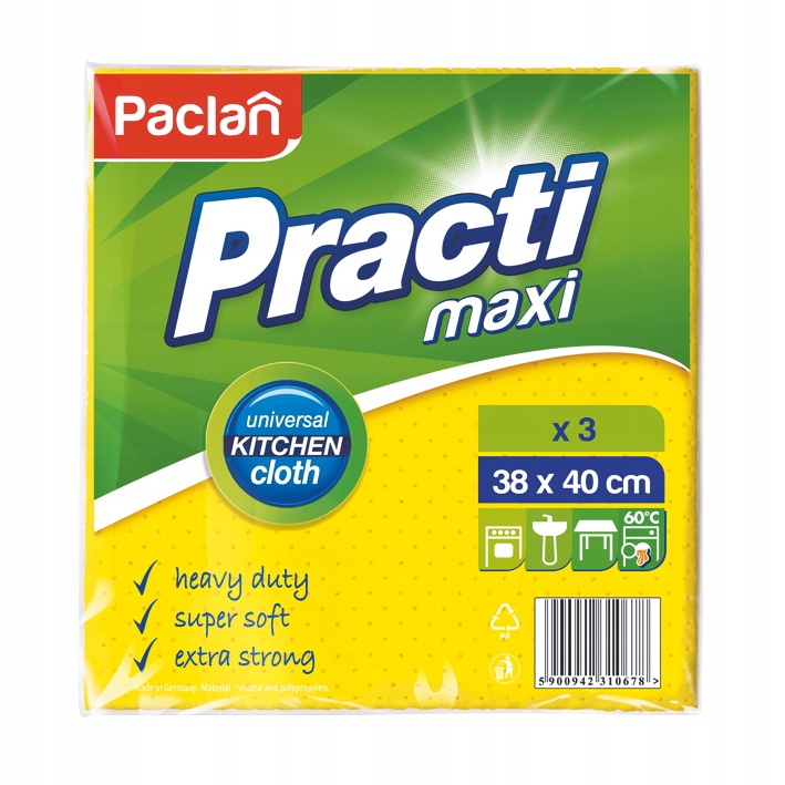 

Paclan Practi Maxi ściereczki uniwersalne 3 szt