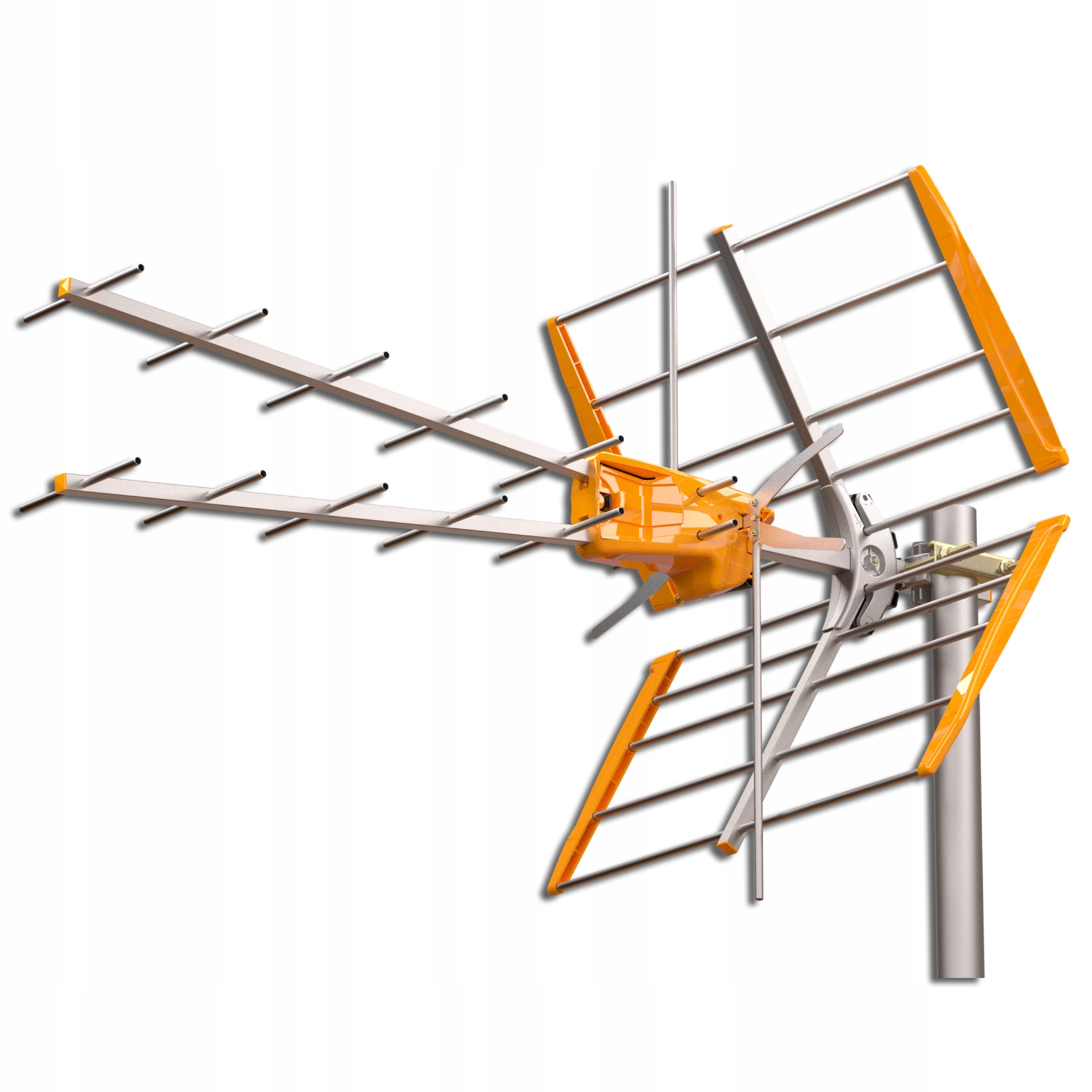 ANTENA DVB-T2 TELEVES V+ MIX WZM. 20dB ZASILACZ Model V+ MIX