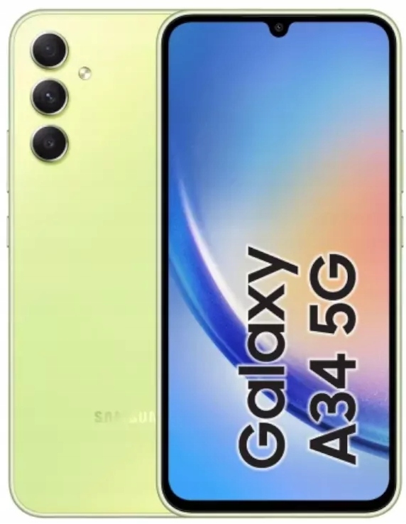 SAMSUNG GALAXY A34 8GB/128GB 5G ÚŽASNÁ LIME