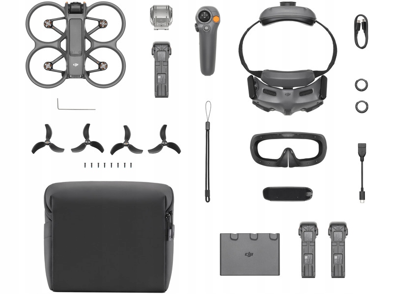 Dron Dji Avata 2 Fly More Combo (3x bateria)