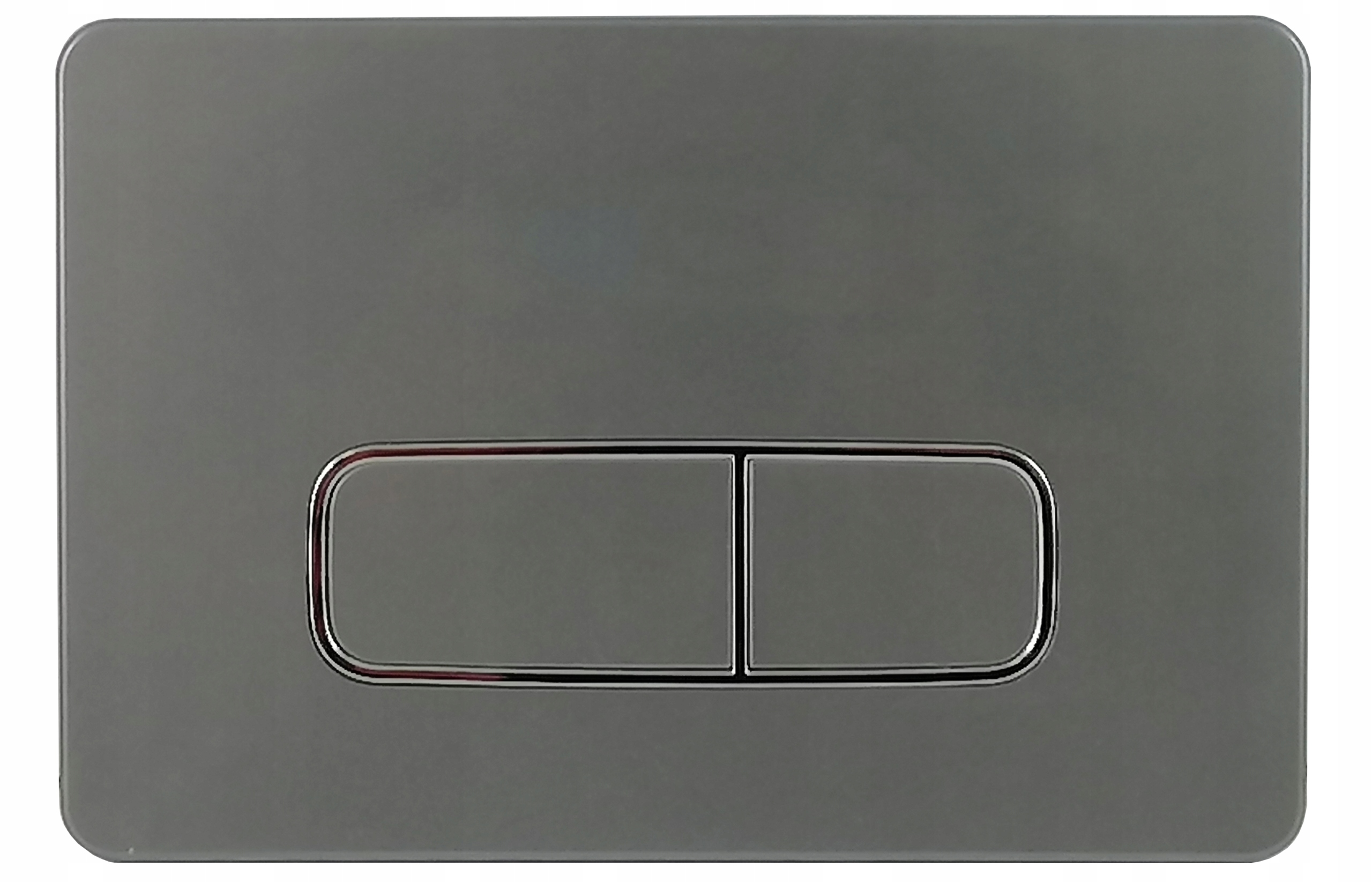 Wc splachovací tlačítko Moha gun metal pro stojan Geberit Sigma UP320 UP720