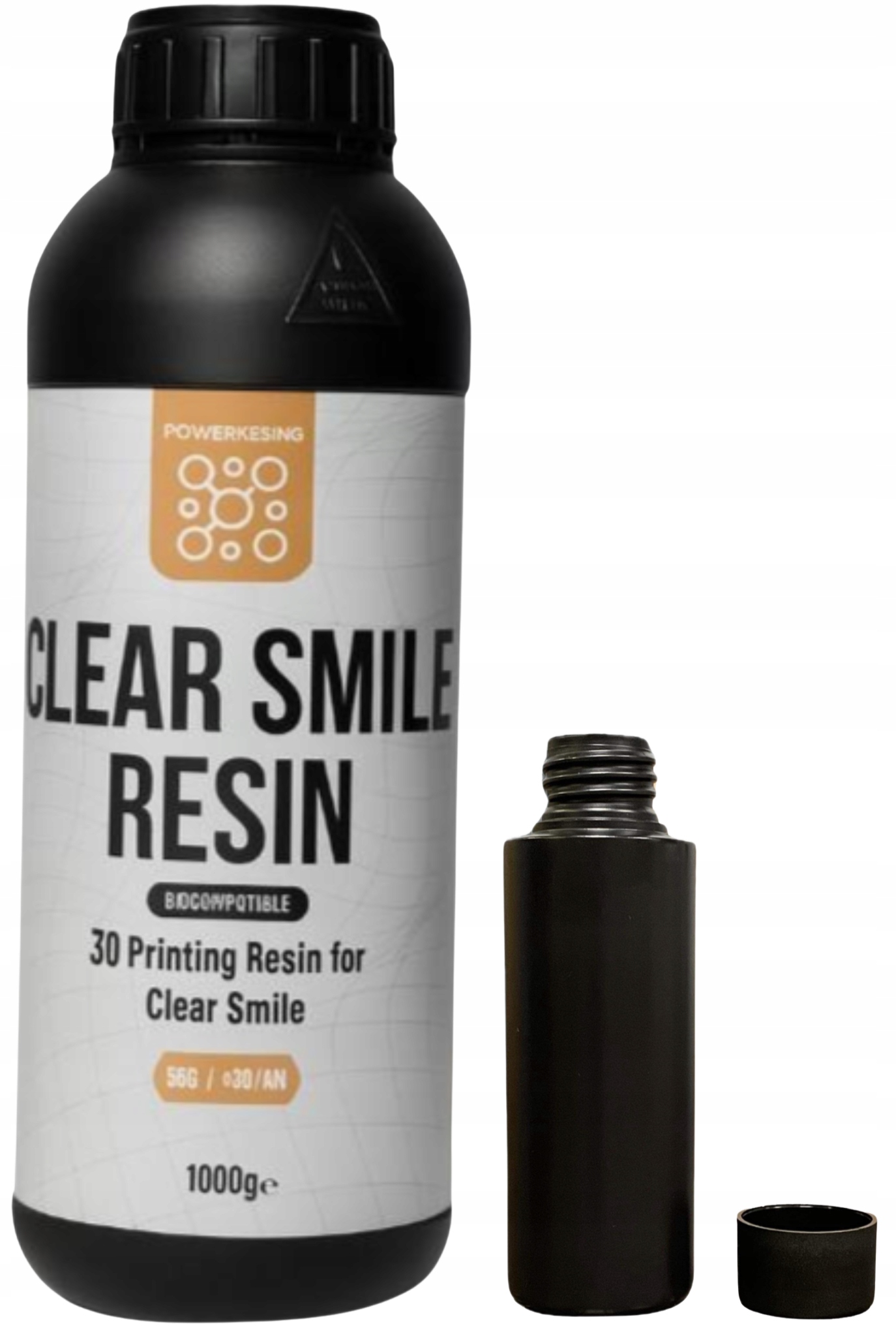 Żywica Uv PowerResins Clear Smile (Aligner) 0,1kg 0,1l Do Drukarki 3D