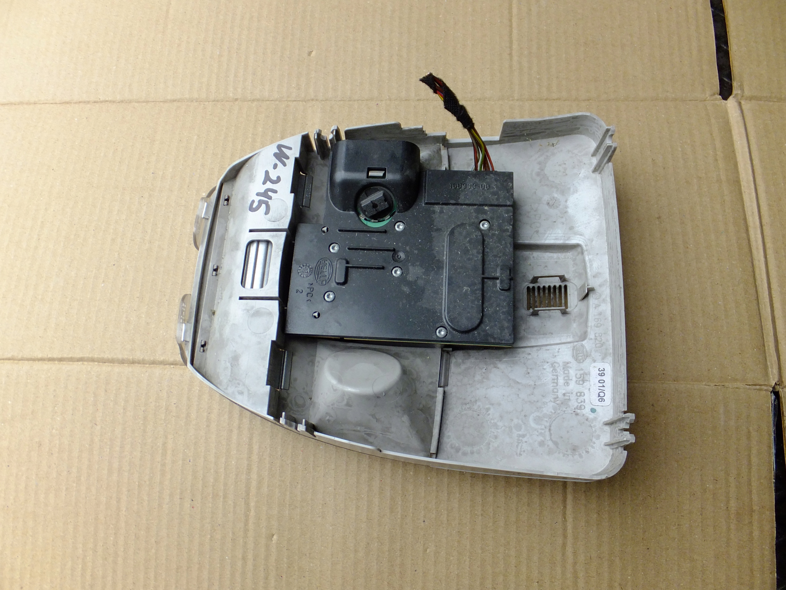 light lighting cabs mercedes w245 2007r
