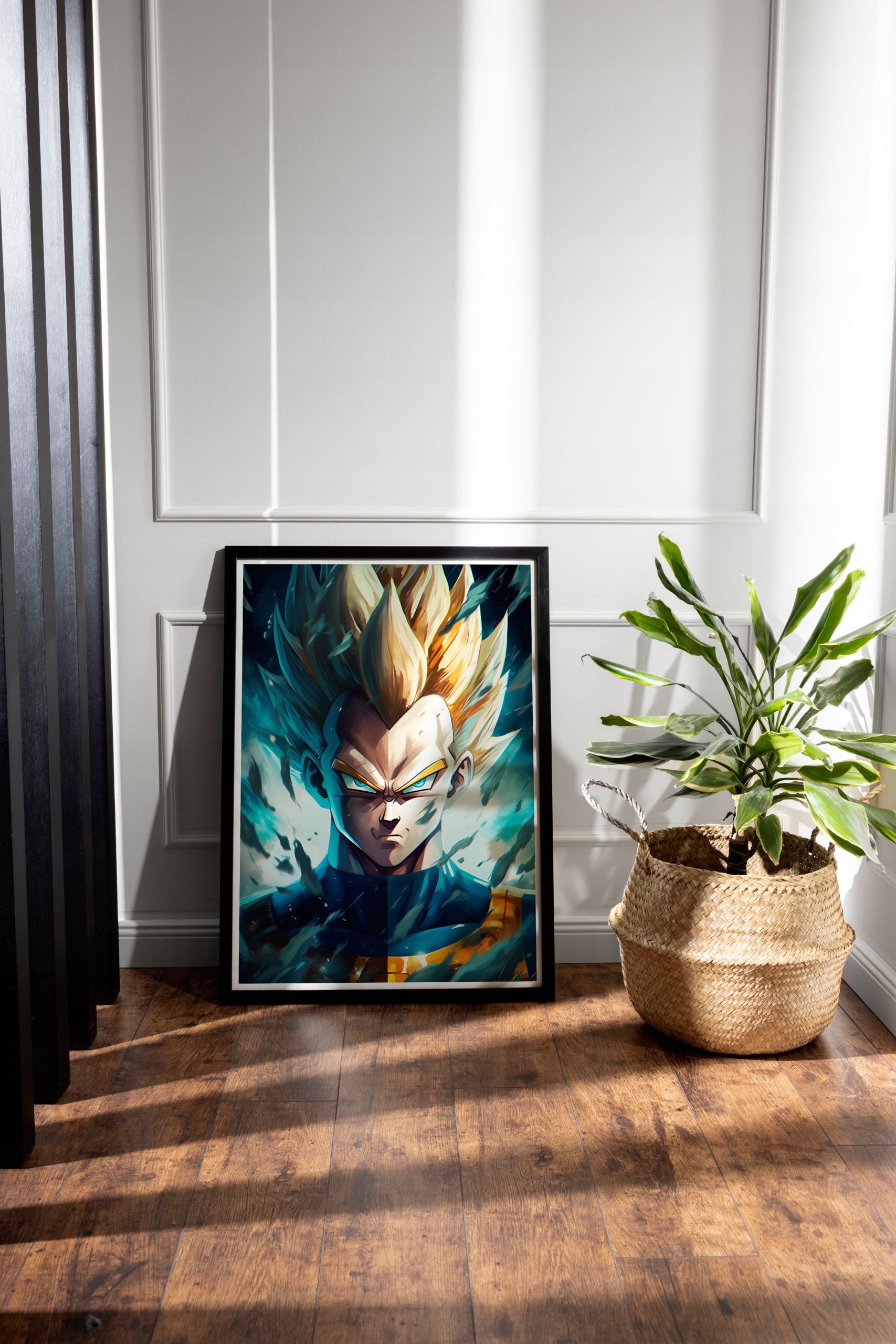 Plakat na Ścianę Obraz Dragon Ball Z Vegeta SSJ2 Anime 70x100 cm Premium Szerokość produktu 70 cm