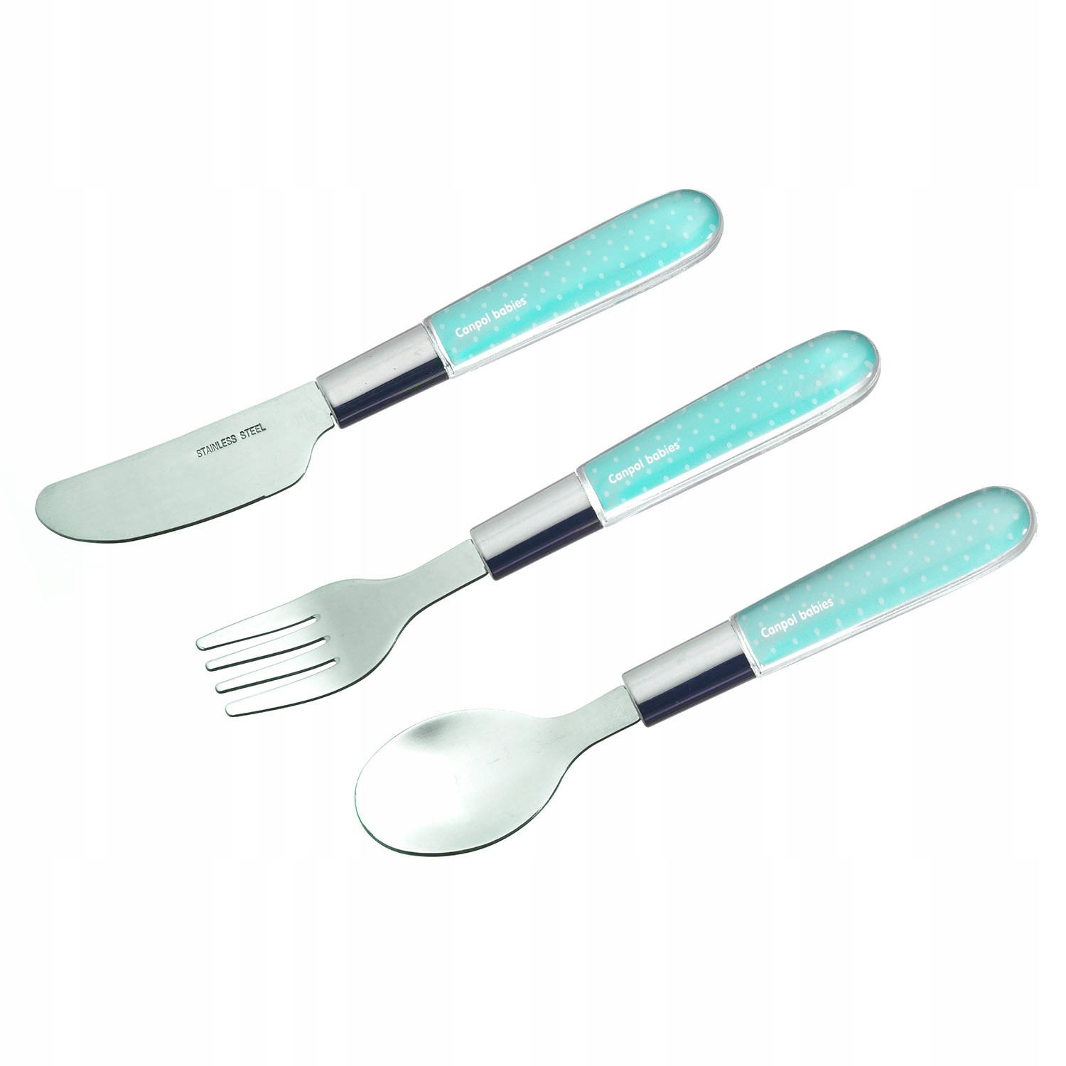 CANPOL SZTUĆCE DLA DZIECI ŁYŻKA WIDELEC NÓŻ Stan opakowania oryginalne