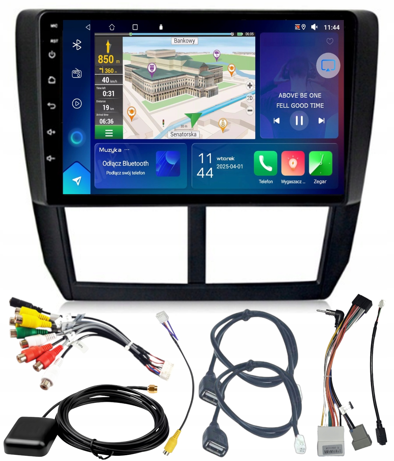Autorádio Gps Subaru Forester 2007-2013 Wifi Carplay Usb 2GB 64GB