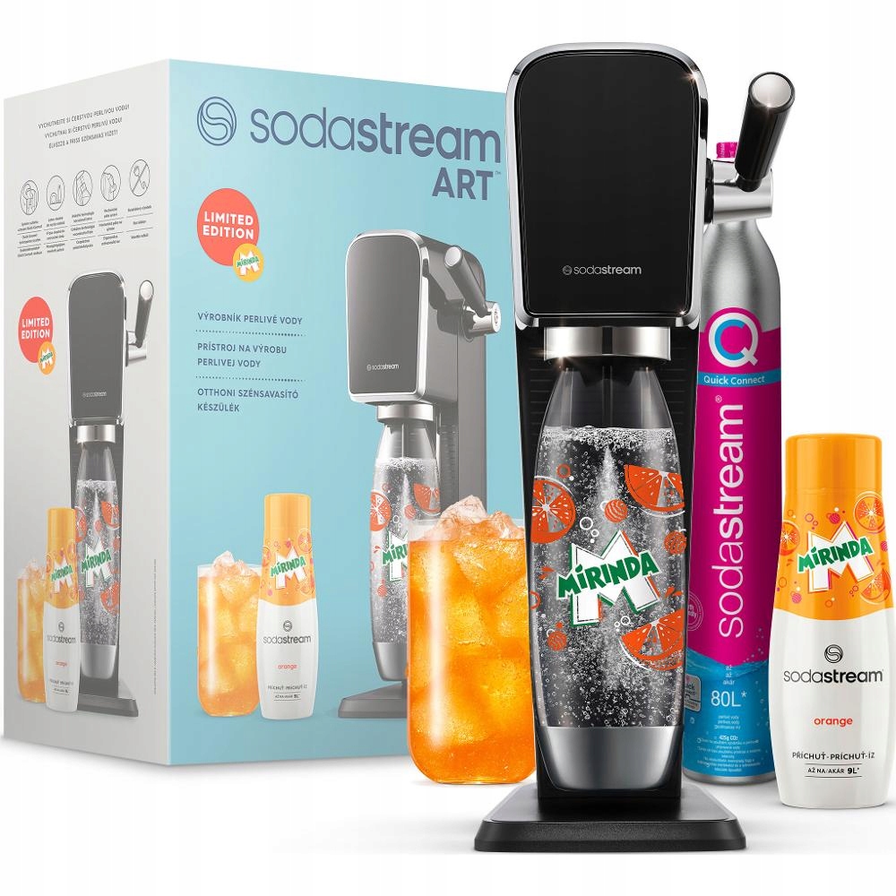 Art Black Mirinda Mpack Sodastream