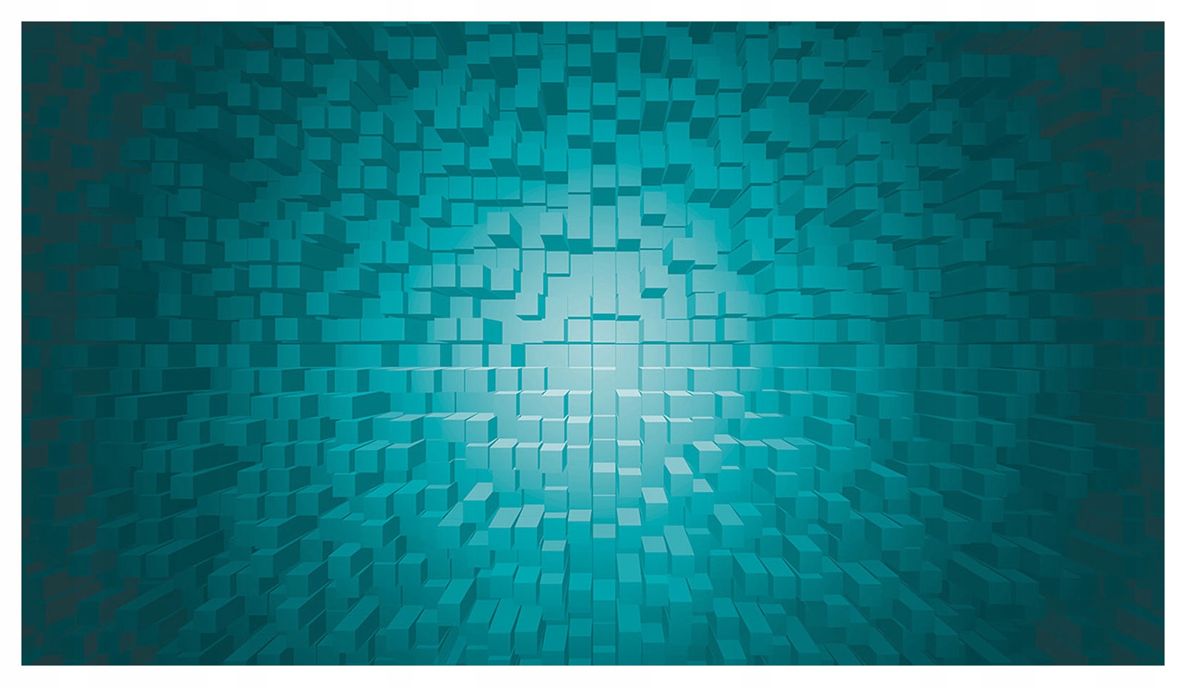 Vliesová fototapeta Kubická abstrakce Iluze objemu 312x219 lepidlo