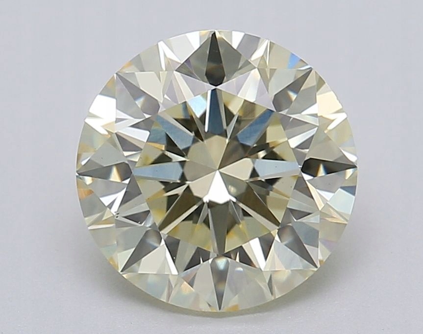 Diament laboratoryjny kolorowy 2.04ct ROUND Fancy Light Yellow VS1 (IGI)