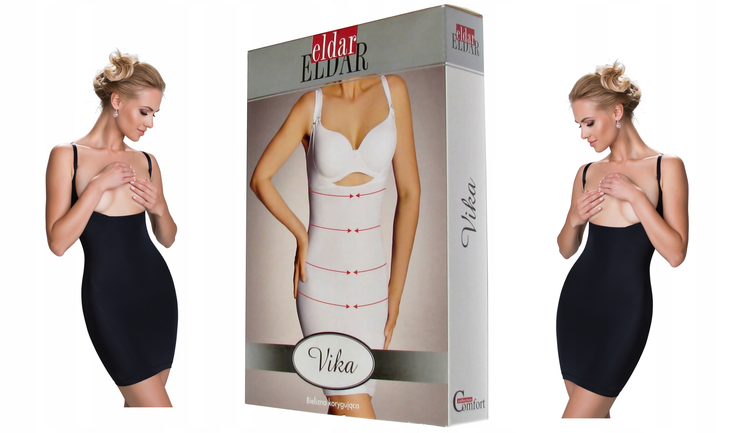 

Eldar Comfort Halka Vika Korygująca Czarna r. XL