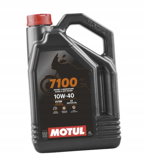 Motocyklový Olej Motul 7100 10W40 4L MA2 Syntetika Enduro Cross 4T