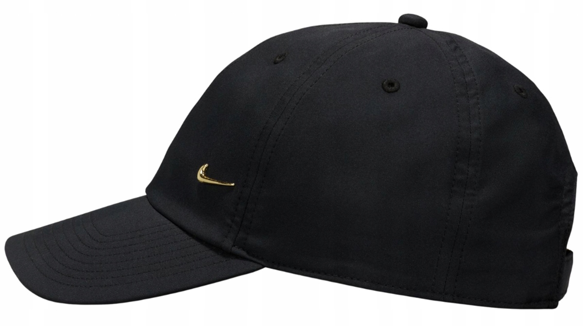 Nike Czapka Z Daszkiem Bejsbolówka Na Lato Biegowa FB5372 bk-gd S/m