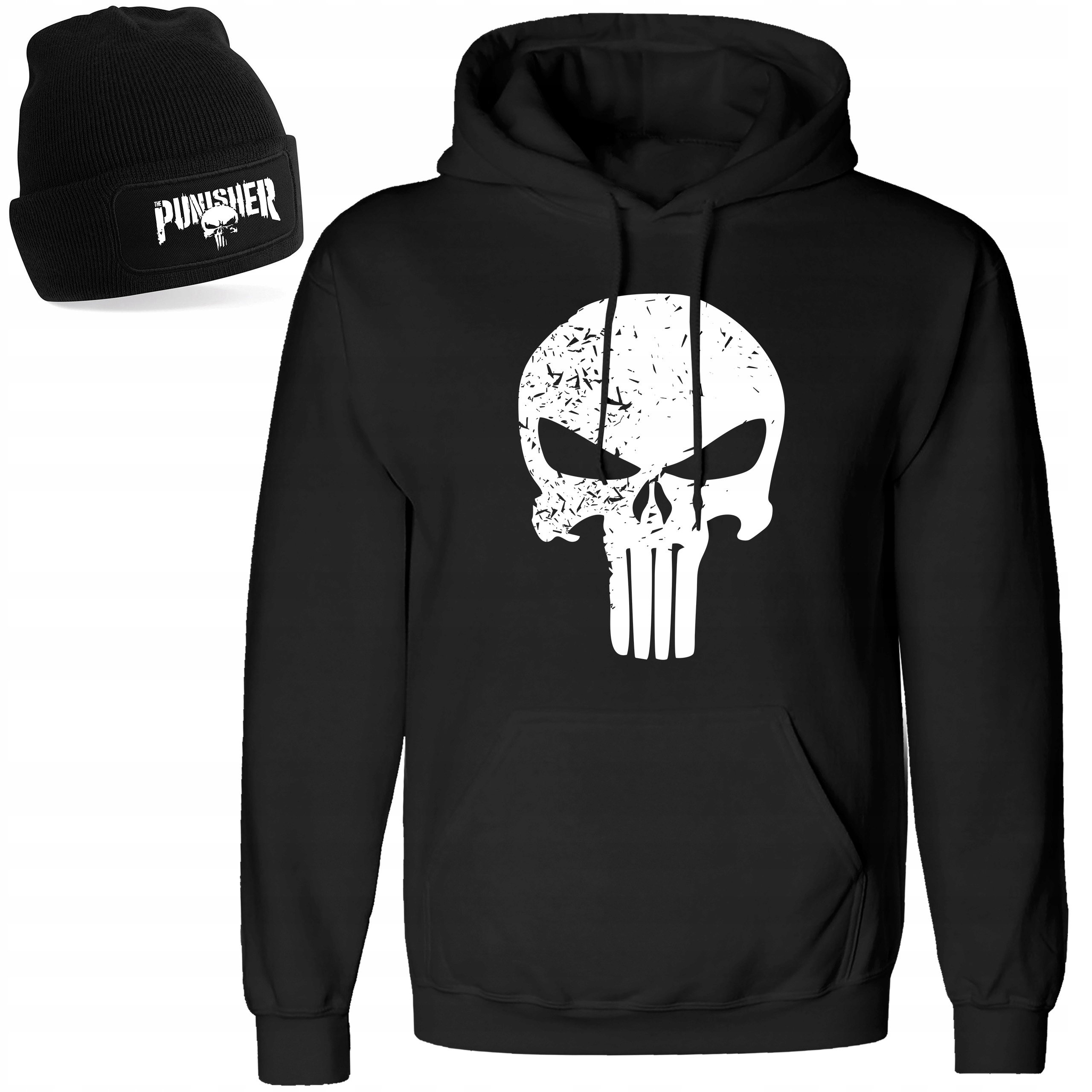 

Bluza Z Kapturem Marvel Punisher Roz M Czapka