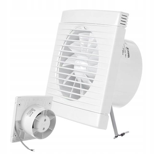 Ventilátor Play Classic Dospel 100mm s hygrostatem a časovým spínačem