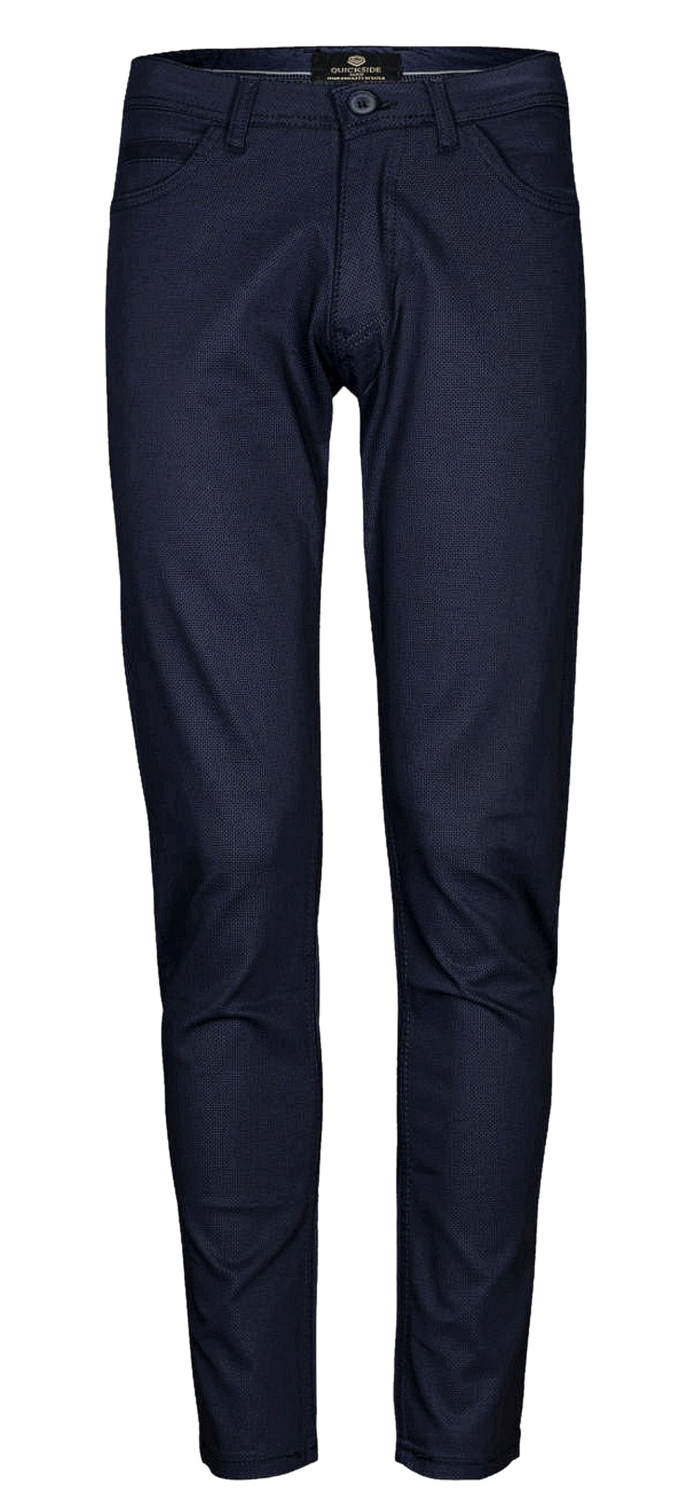 Tmavě modré kalhoty typu chinos – Quickside – 34/34