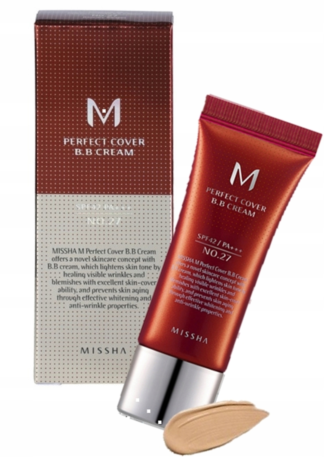 

Missha M Perfect Cover Bb Krem 27 Honey Beige 20ml