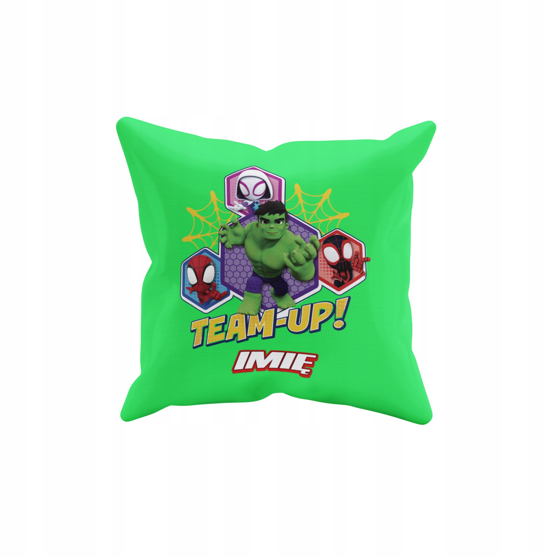 POSZEWKA NA PODUSZKĘ JAŚKA DO PRZEDSZKOLA TEAM UP + IMIĘ GRATIS Waga produktu z opakowaniem jednostkowym 0.5 kg