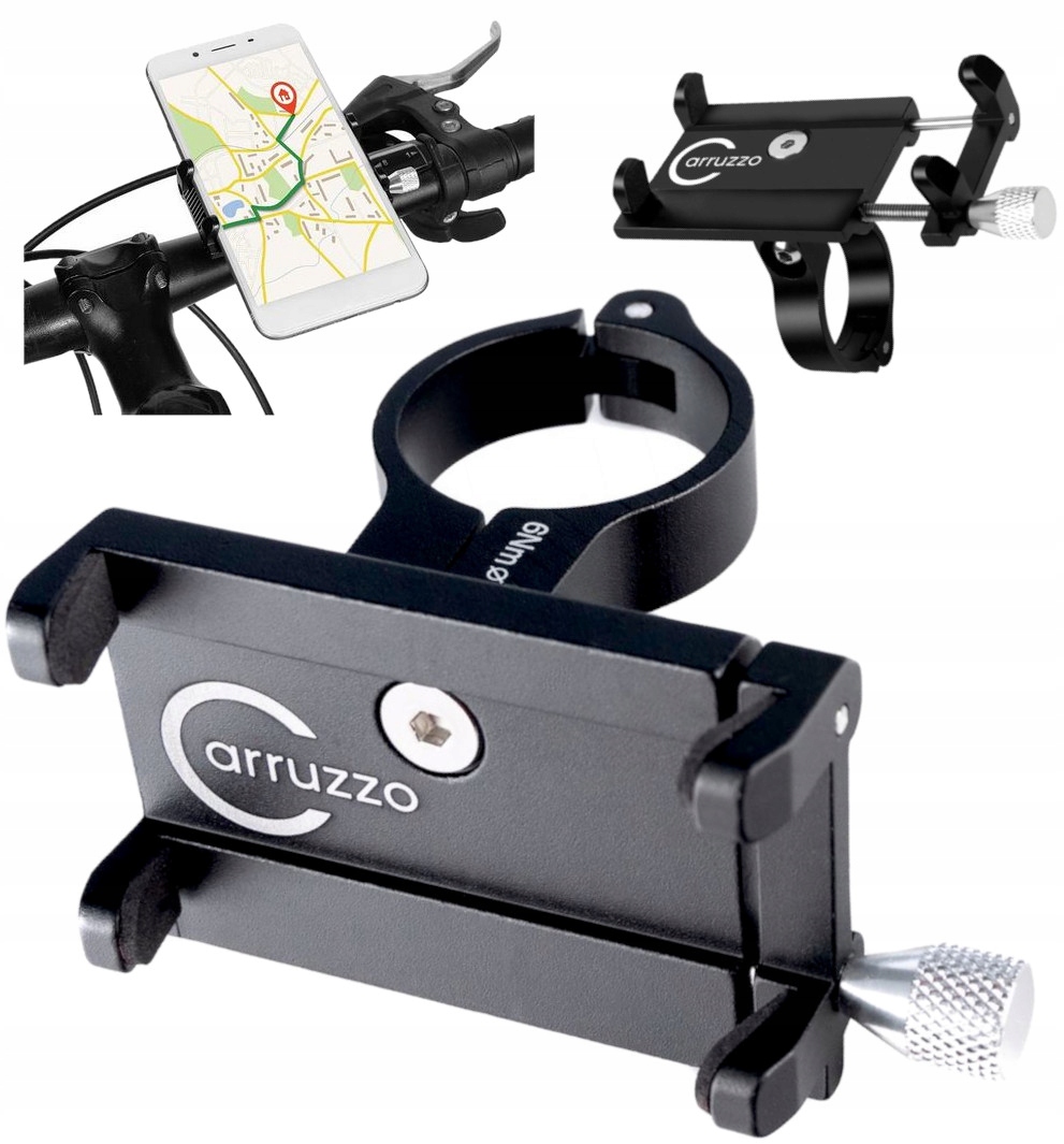 

Uchwyt do Telefonu Rowerowy Motocyklowy Aluminium