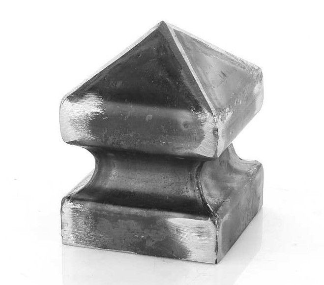 Daszek stalowy 60x60 CZOP ogrodzenie słupek brama