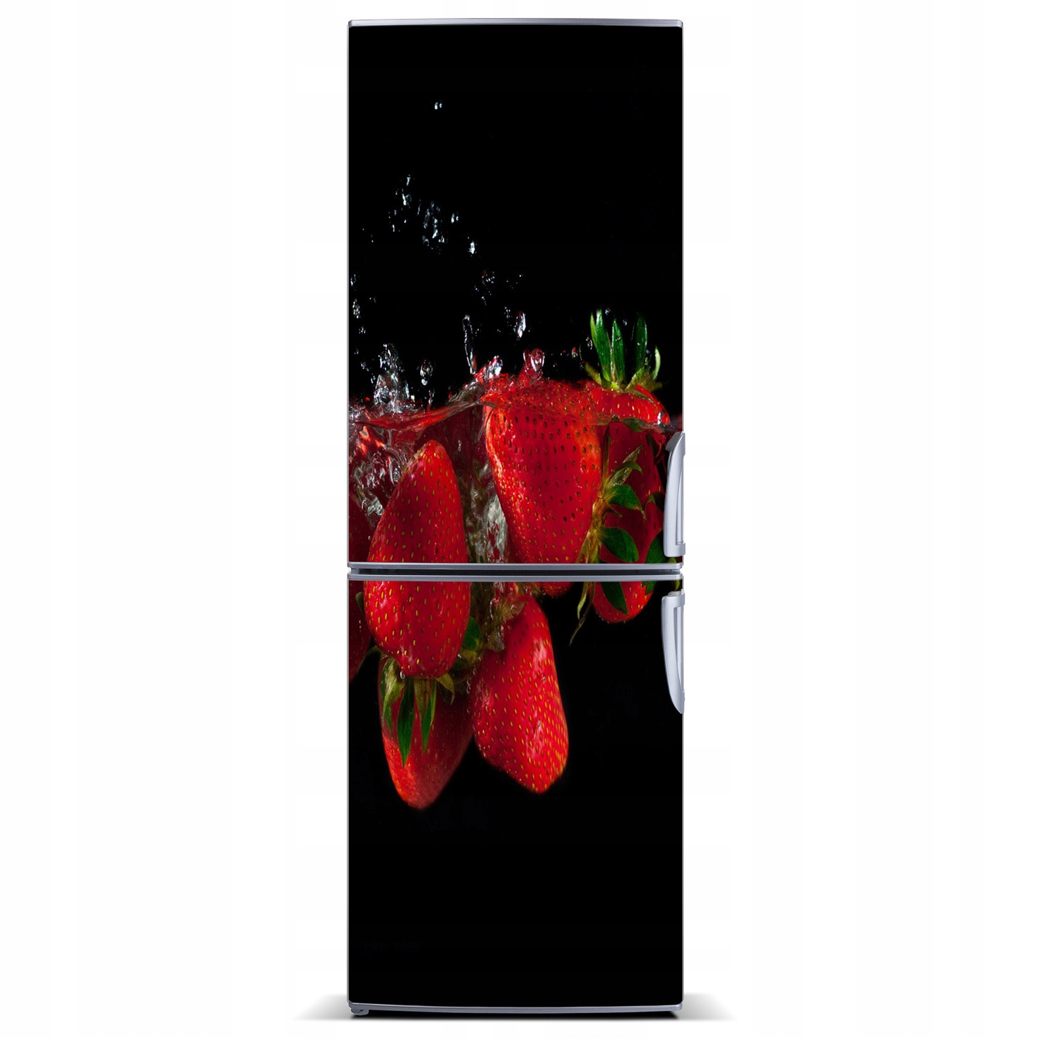 

Magnes na lodówkę Truskawki w wodzie 60x180