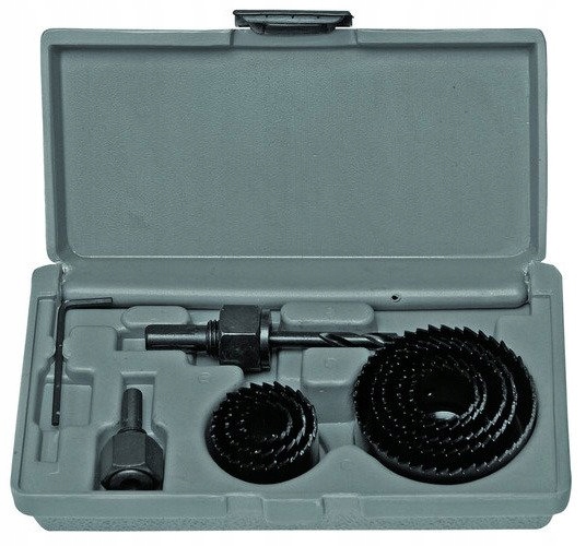 

Zestaw otwornic puszkowych drewna 19-64mm Dedra