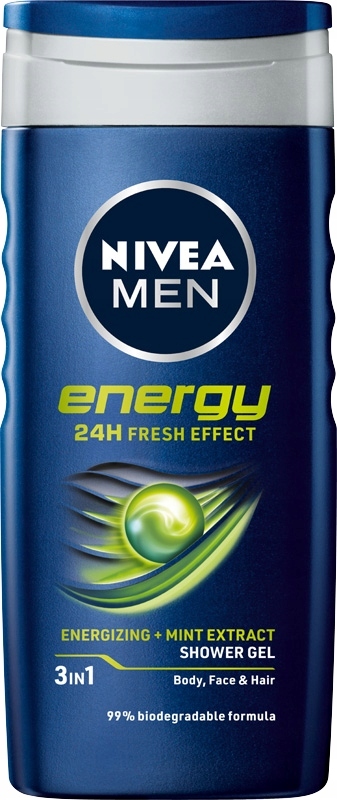 

Nivea Men Energy 3 w 1 żel pod prysznic 250 ml