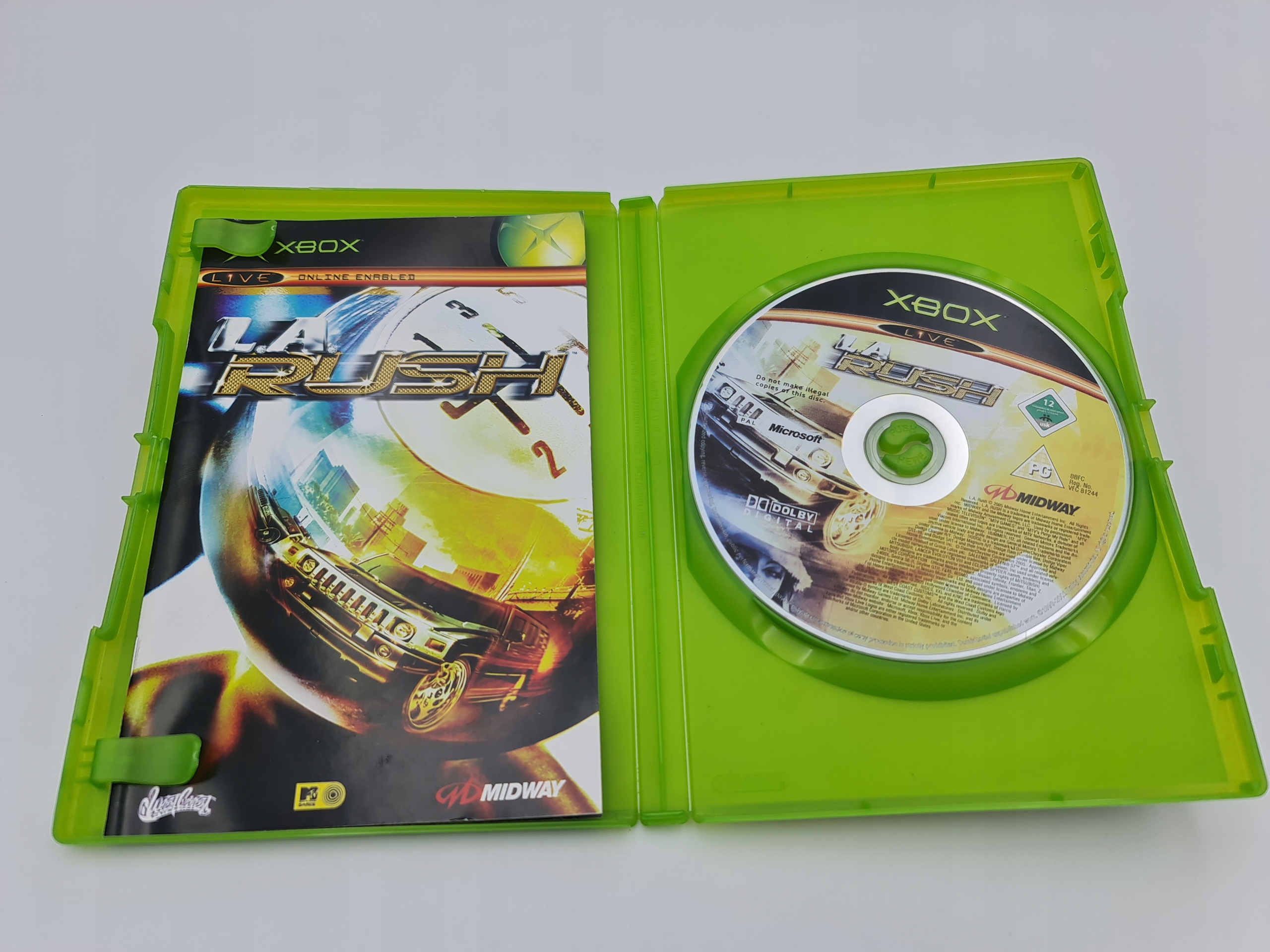 XBOX L.A.RUSH Tematyka wyścigi