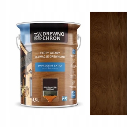

Drewnochron Impregnat Extra 4,5L Palisander Średni