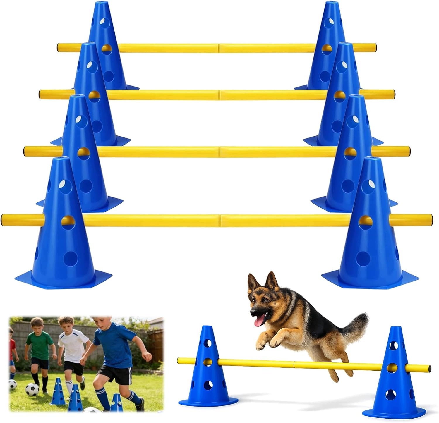 Překážková Dráha Pacholky Trénink Výcvik Psa Dog Activity Agility 23 CM