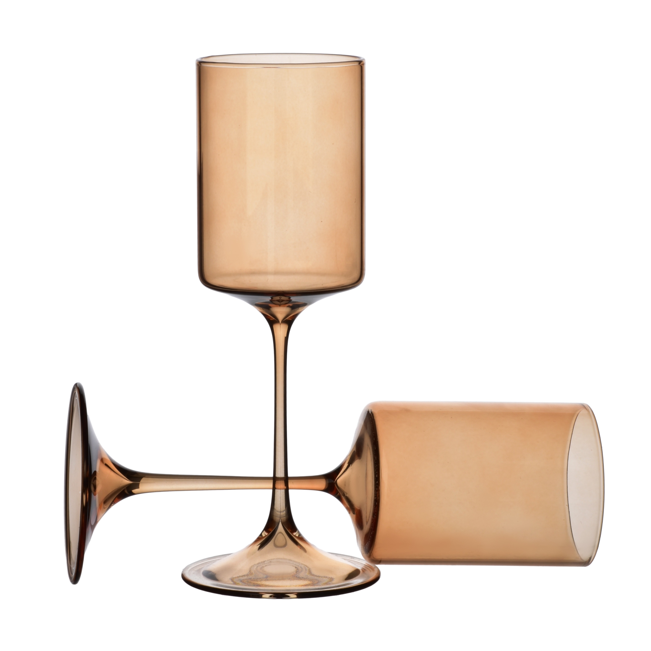 Skleničky na víno 4 ks x 300 ml sklo borosilikát pro vodu z domu restaurace 9100