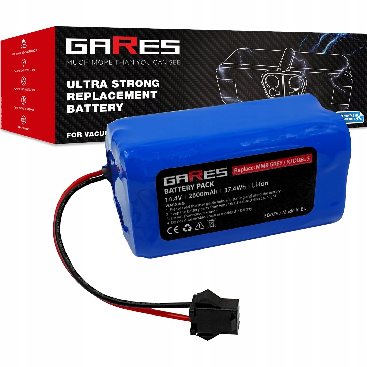 Akumulator do Eufy RoboVac 11 15 30 35 14,4V 2,6Ah