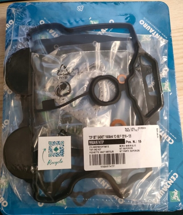 Centauro Tesnenia Top-end Yamaha Yzf 450 Yz 450 F '18-'19 , Wrf 450 '19-