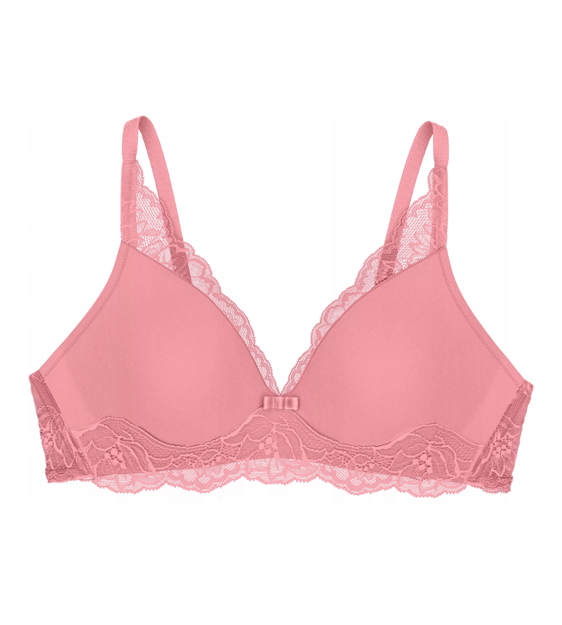 Podprsenka vyztužená, hladká, růžová Triumph Amourette Charm T P 80C