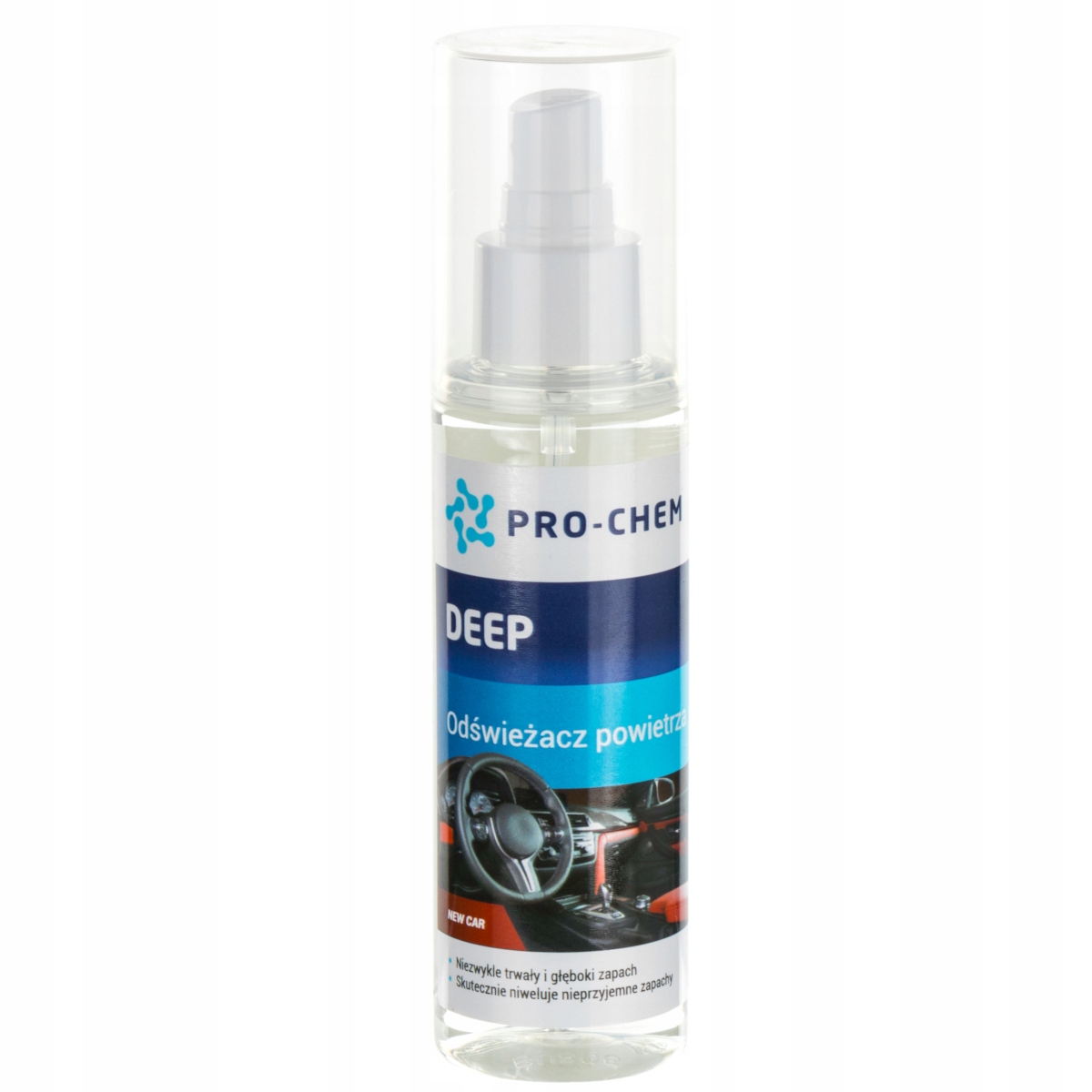 

Odświeżacz powietrza spray 120ml New Car Pro-Chem