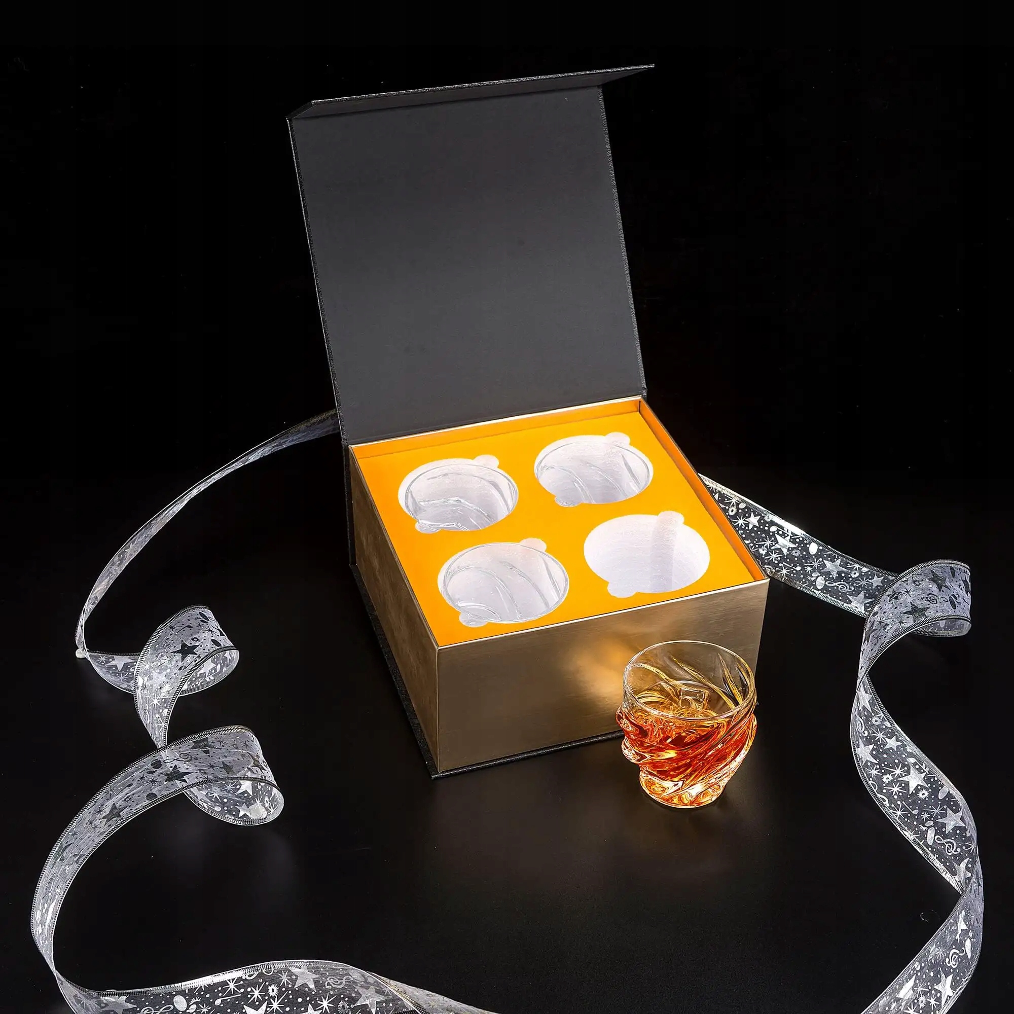 Szklanki do whisky 260ml 4 sztuki KANARS Waga produktu z opakowaniem jednostkowym 1.8 kg