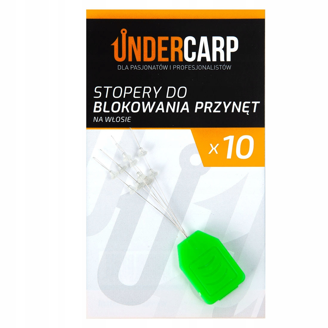 Stopery Do Blokowania Przynęt Na Włosie 10szt UnderCarp