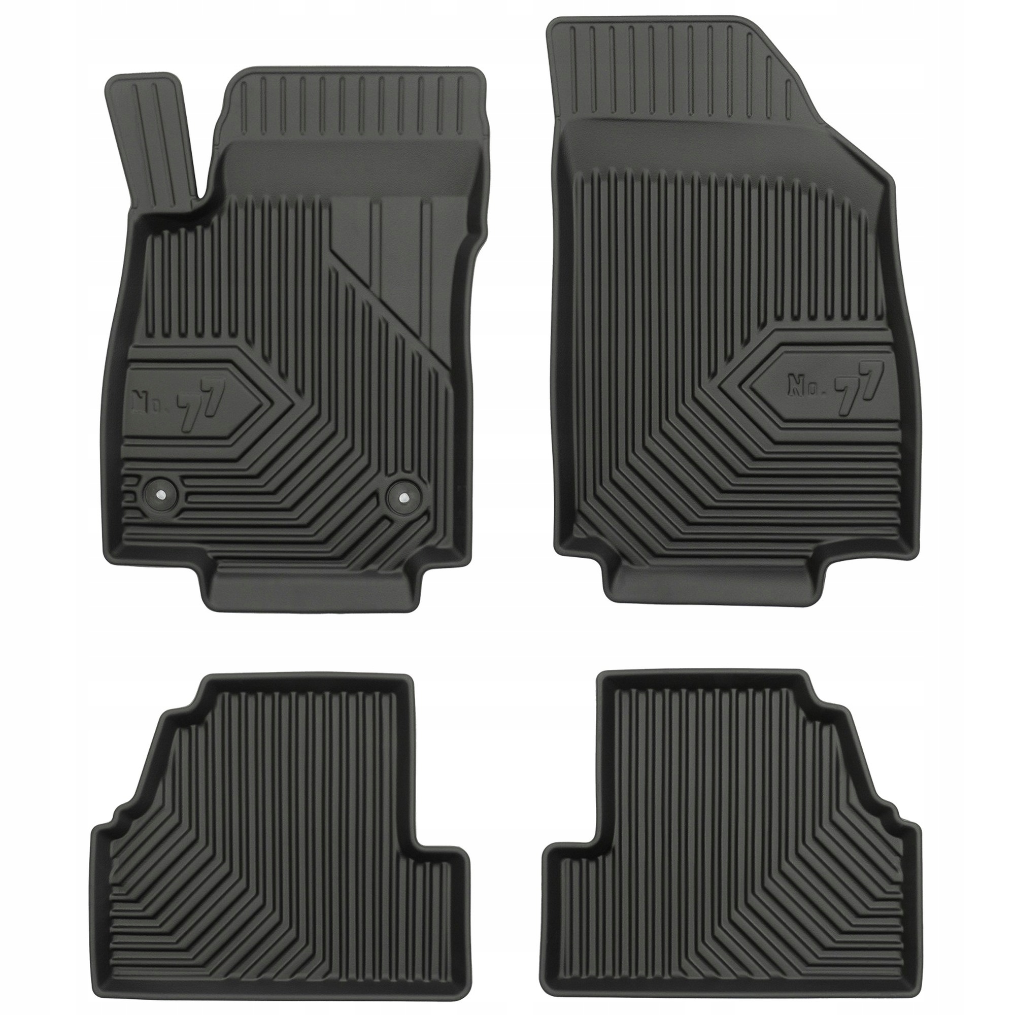 Gumové koberce č.77 pro Chevrolet Trax 2013-2019