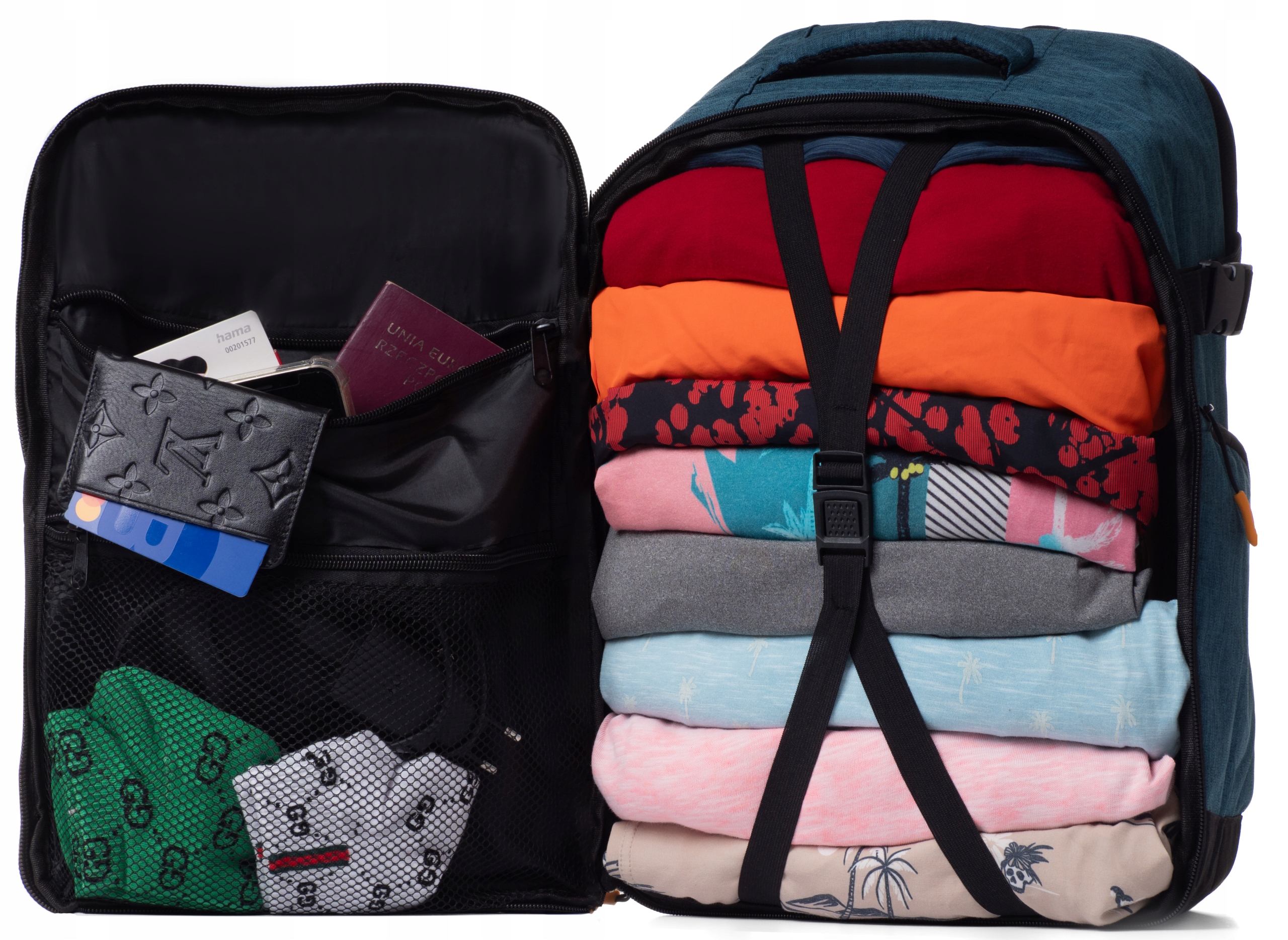 Plecak podróżny do samolotu RGL 40X30X20 Bagaż podręczy WIZZAIR, RYANAIR Kolekcja RGL