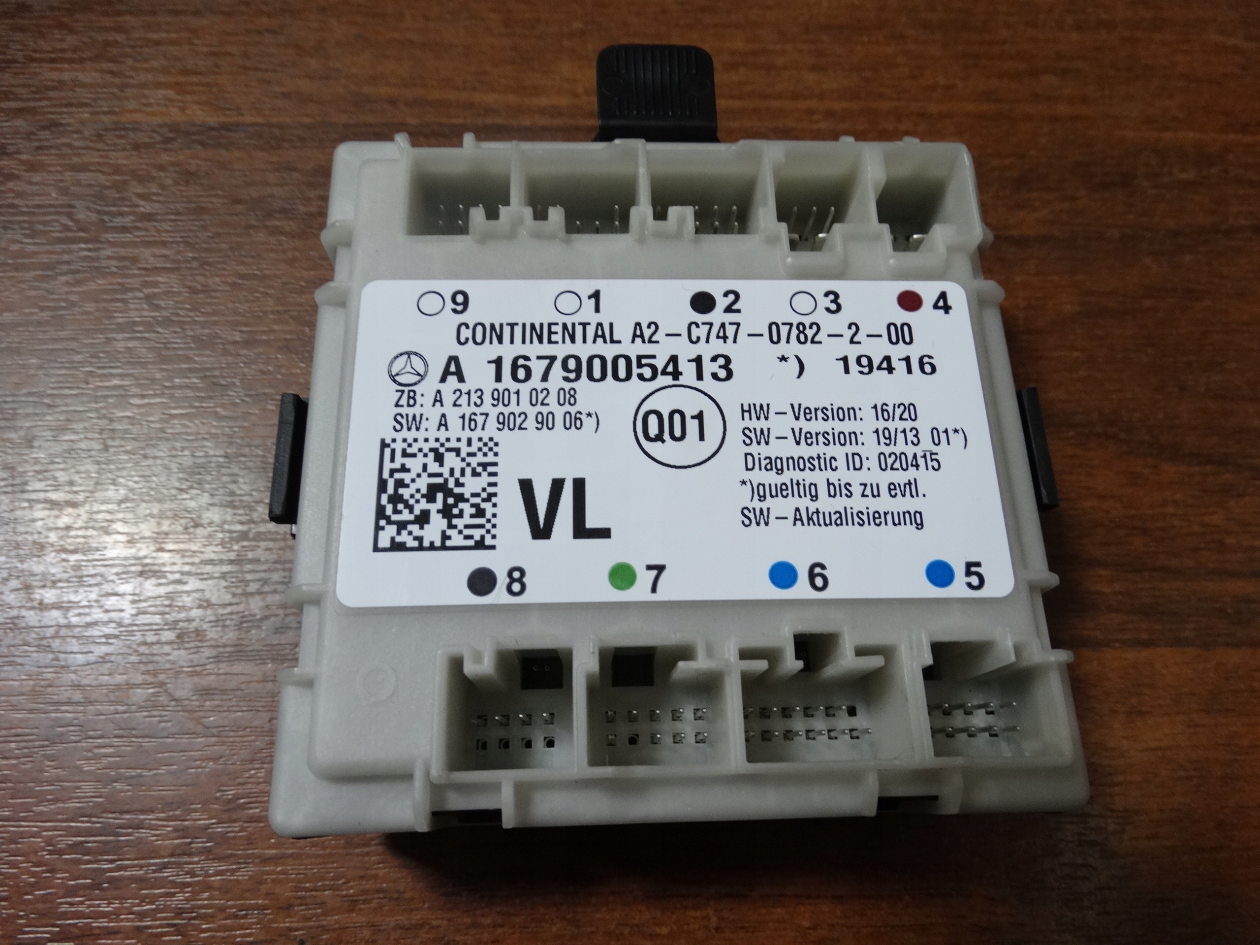 IDEALNY module door left front MERCEDES W167 1 9