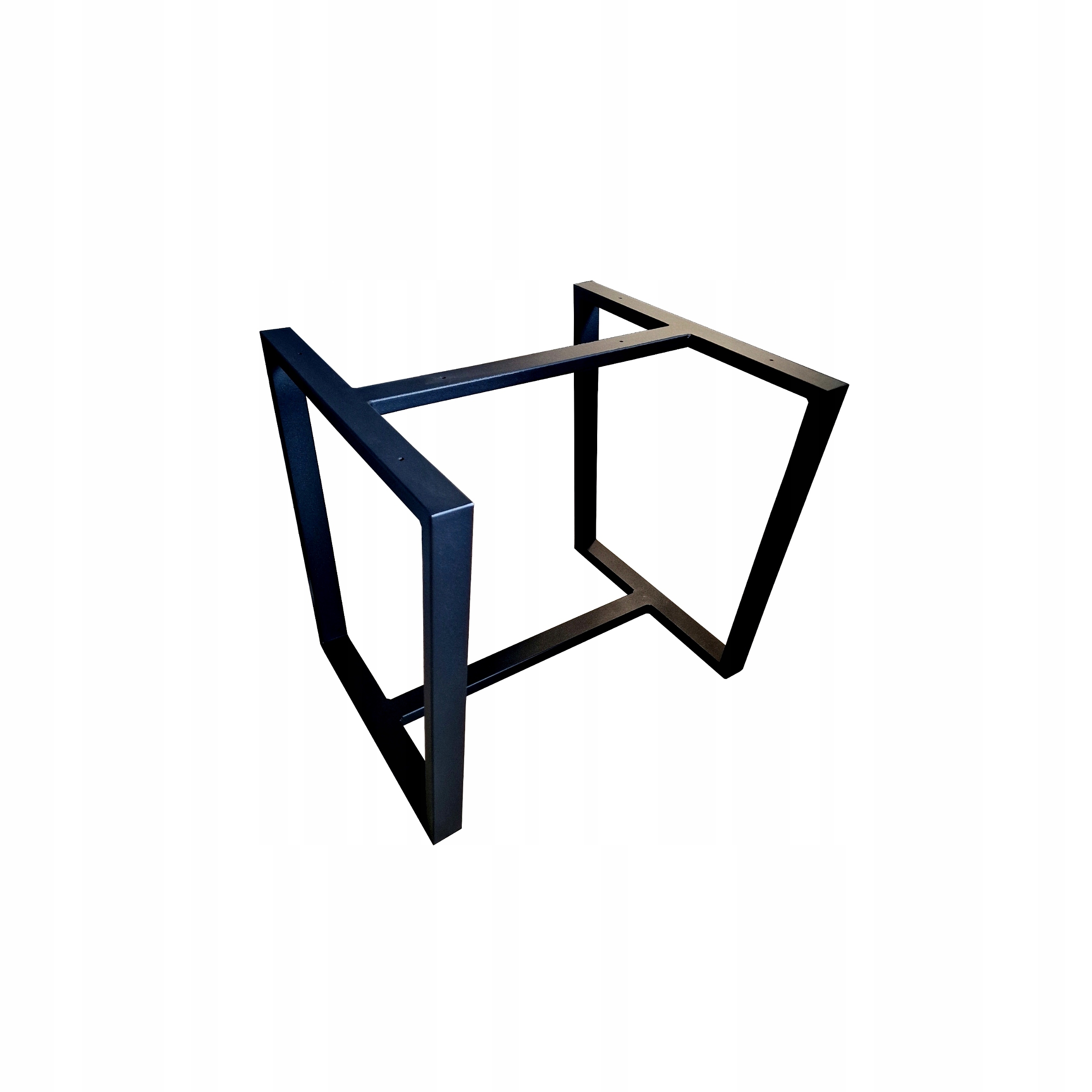 Rám stolu kovový loft černý 40x40 cm Šířka 35 cm ocelový Nkrm