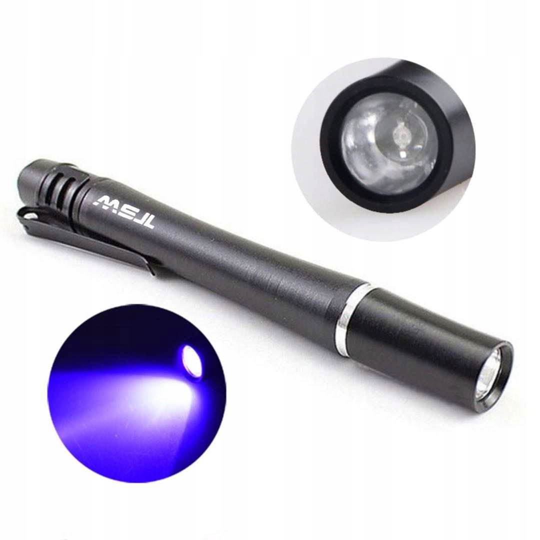 

Latarka Uv Pen Do Bursztynu Klimy Banknotów 395NM