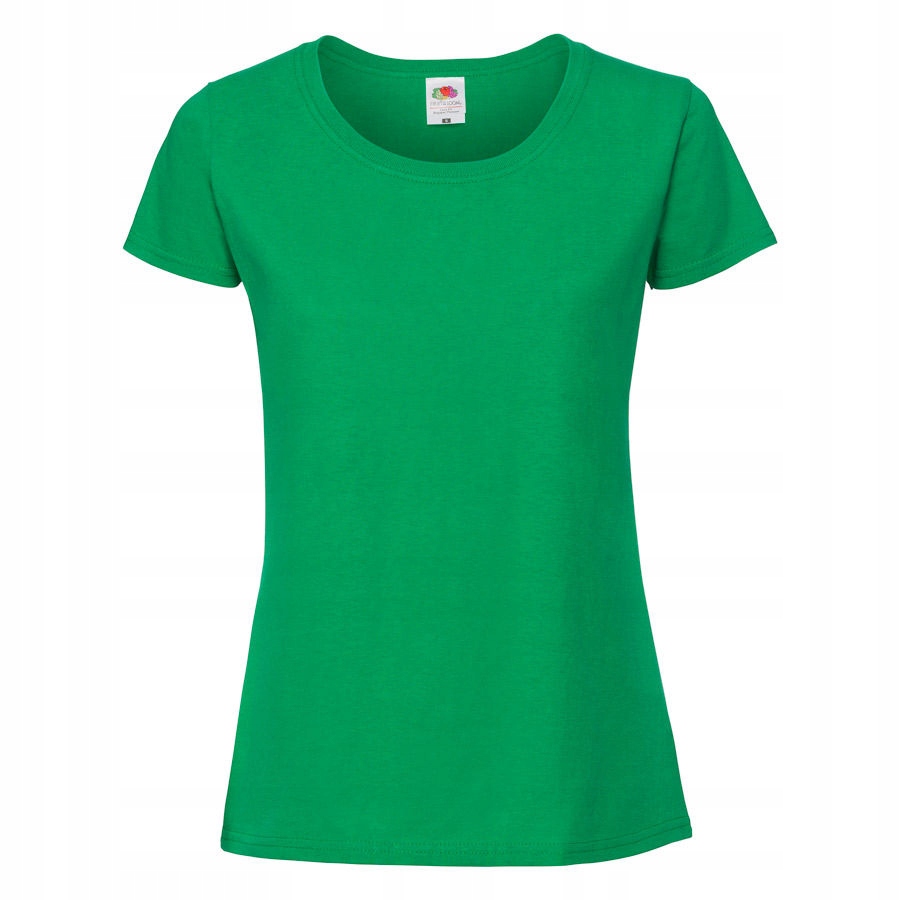 

Koszulka damska T-shirt Ringspun zieleń kelly 2XL