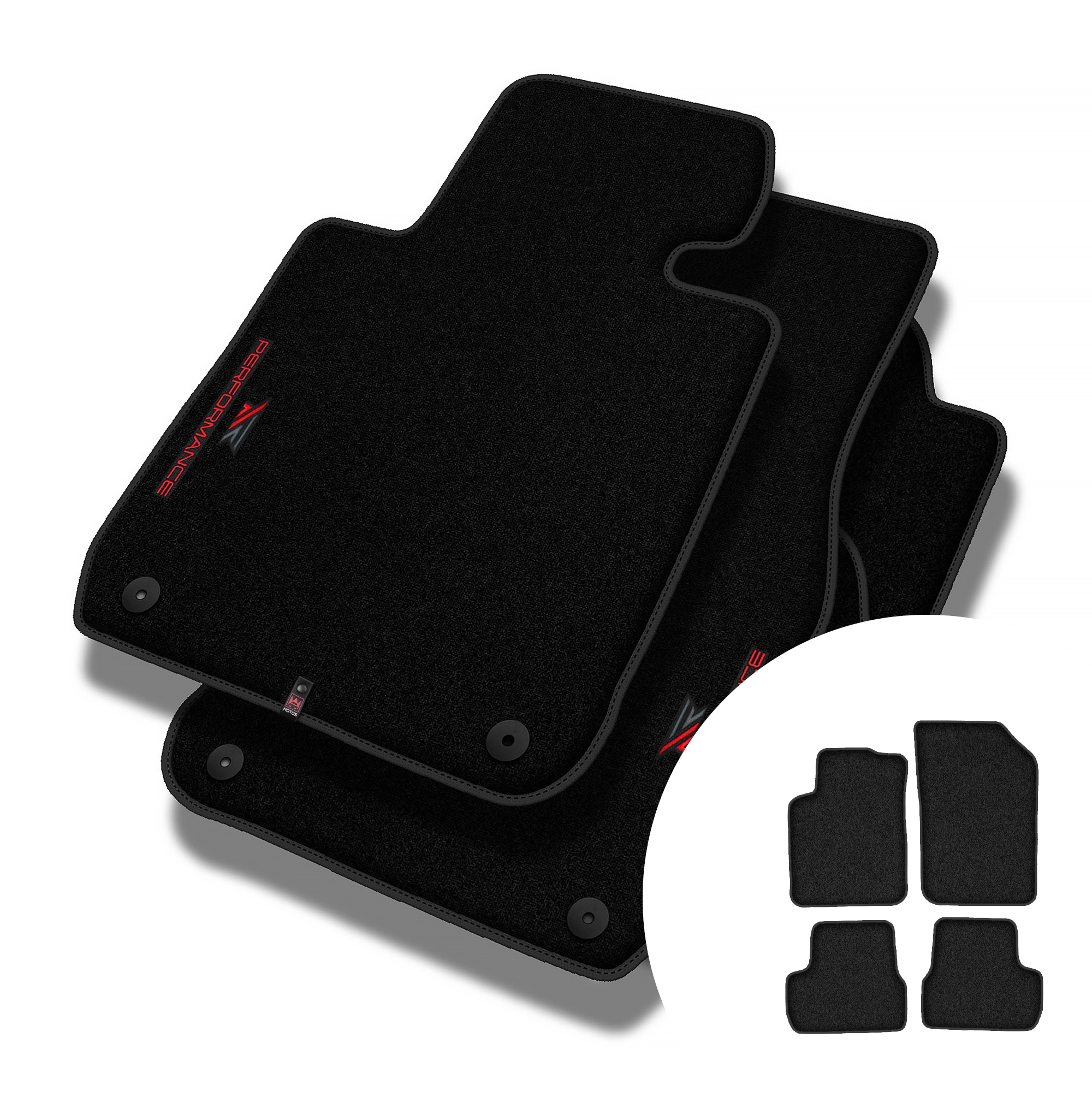 Velúrové koberčeky Performance Premium pre Citroen DS3 2008-2015